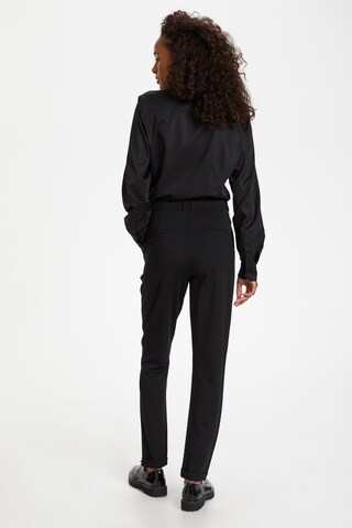 Coupe slim Pantalon 'Caro' KAREN BY SIMONSEN en noir