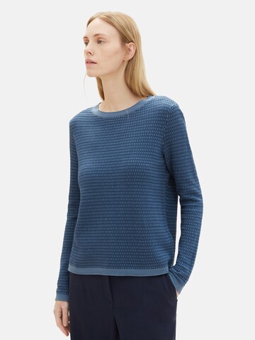 TOM TAILOR Sweater in Blue