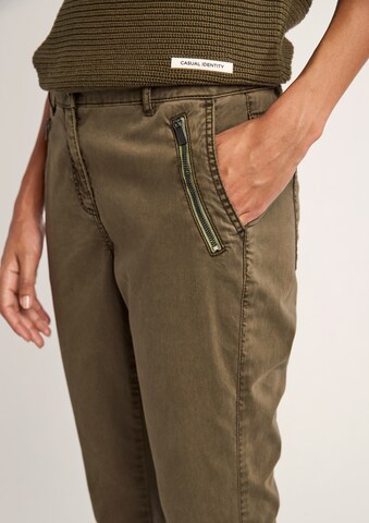 comma casual identity Regular Pants in Green