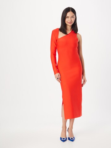 Karen Millen Jurk in Rood: voorkant