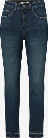 Coupe slim Jean Salsa Jeans en bleu : devant