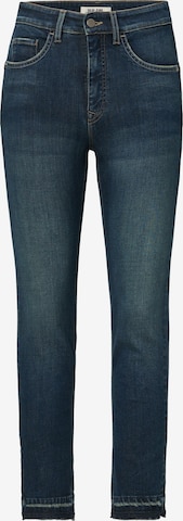 Coupe slim Jean Salsa Jeans en bleu : devant