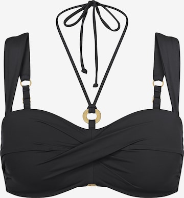 TRIUMPH Bustier Bustier-Bikini-Top ' Summer Twist ' in Schwarz: Vorderseite