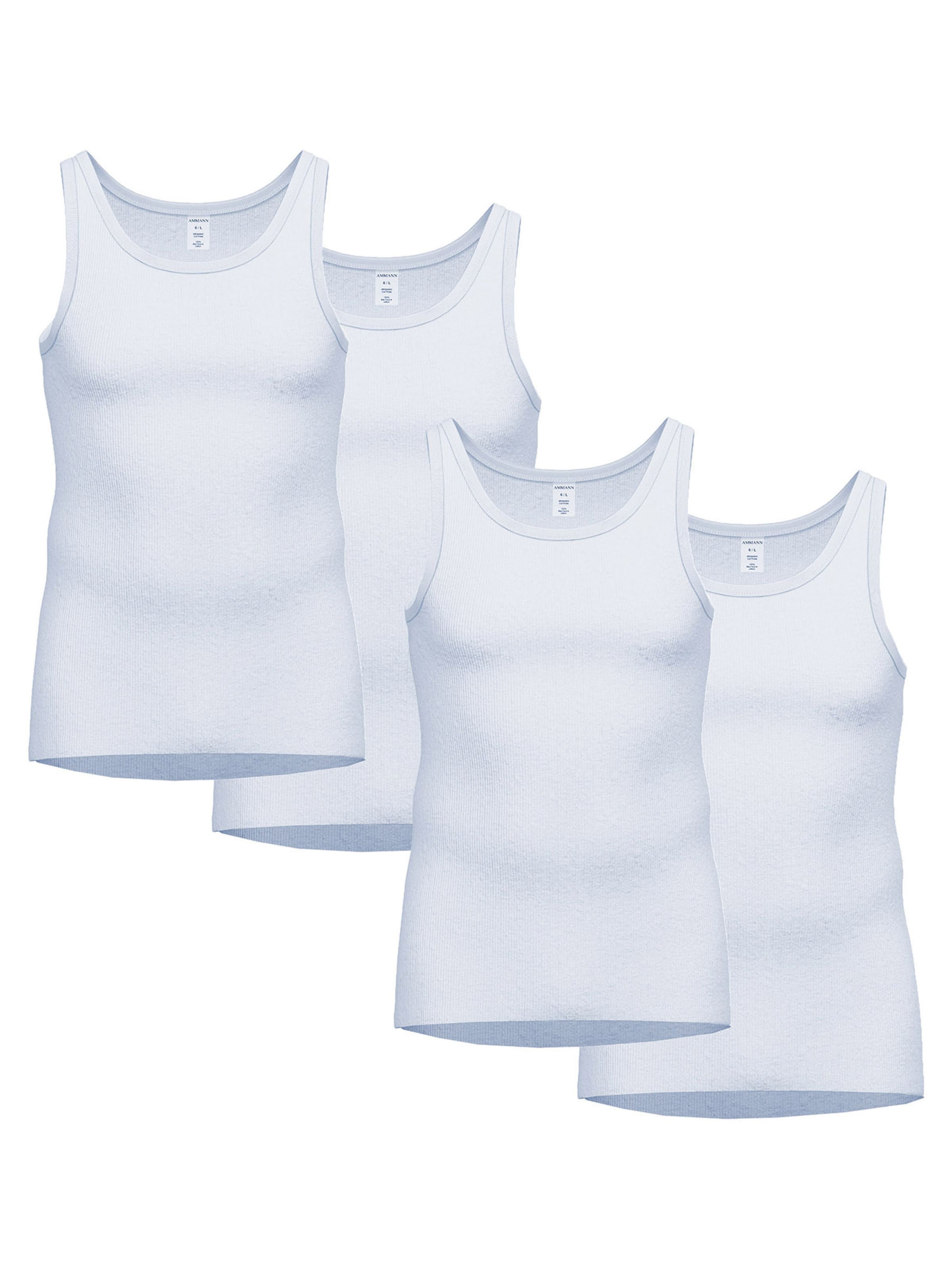 Maillot de corps ' Cozy Comfort ' Ammann en blanc : devant