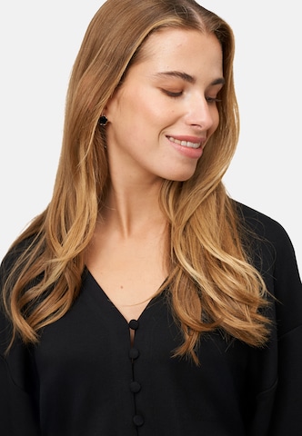 zero Sweatvest in Zwart