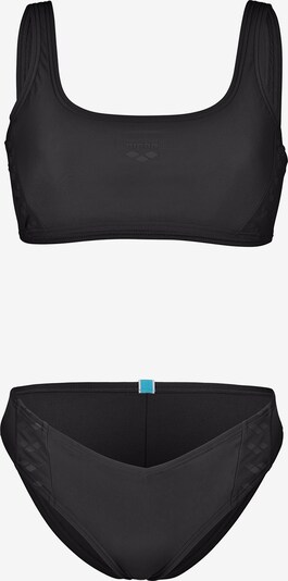 ARENA Bikini 'Team Stripe' in schwarz, Produktansicht