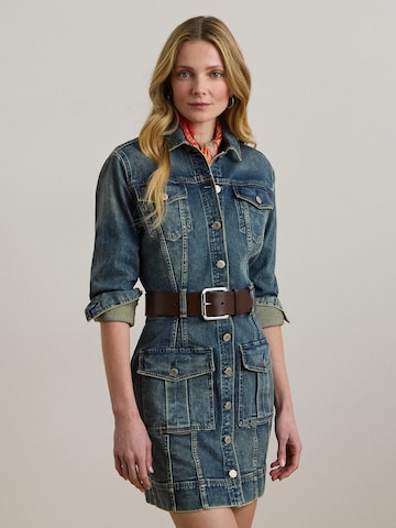 Lauren Ralph Lauren Shirt dress in Blue: front