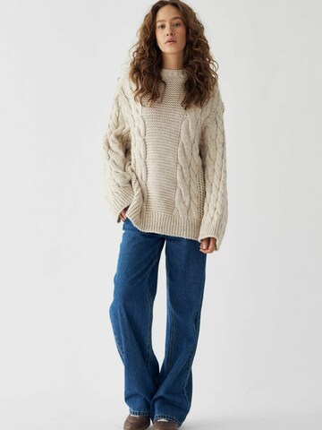 Pull-over ' Lisbeth ' Noella en beige