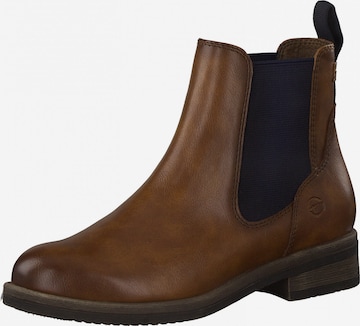 TAMARIS Chelsea Boots in Braun: predná strana