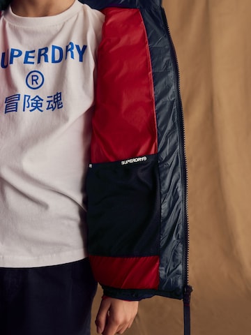Superdry Tussenjas 'Fuji' in Blauw