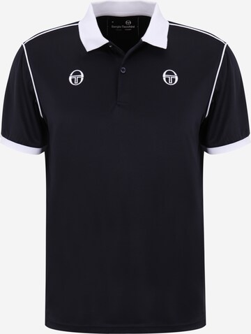 Sergio Tacchini Funkční tričko – modrá: přední strana