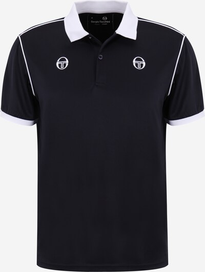 Tricou funcțional Sergio Tacchini pe bleumarin / alb, Vizualizare produs