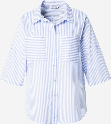 Z-One Blouse 'He44dda' in Blue: front