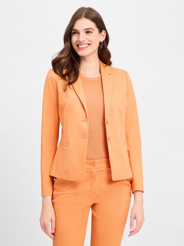 Blazer Marie Lund en orange : devant