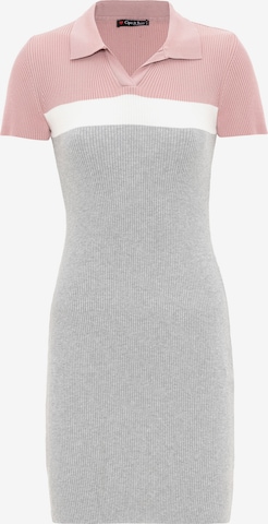 CIPO & BAXX Dress in Grey: front
