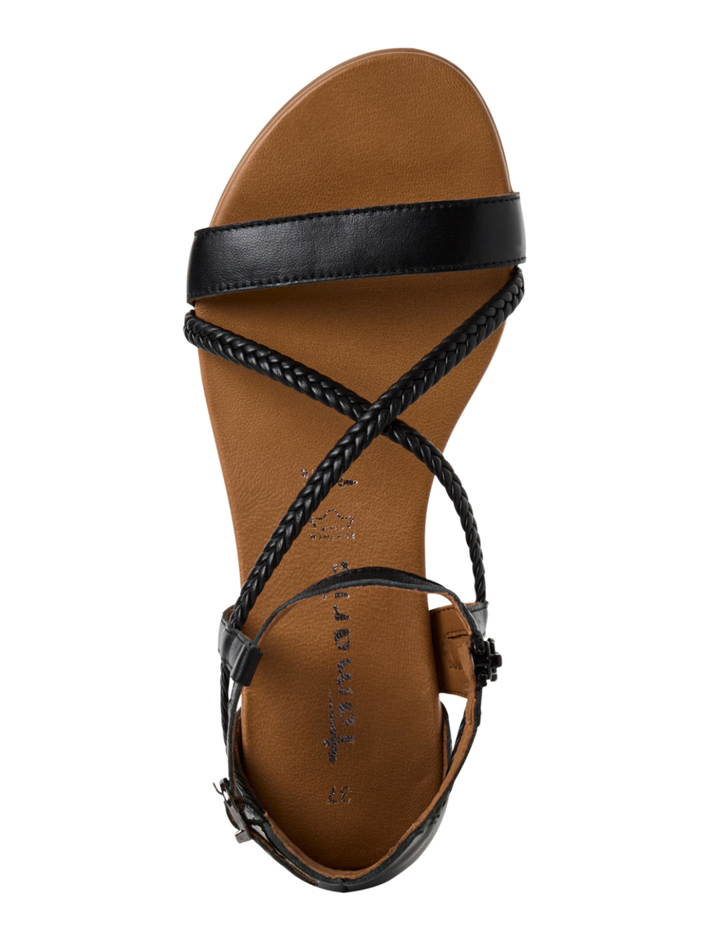 Sandale de la Tamaris pe negru