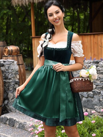 Yesfashion Dirndl in Green