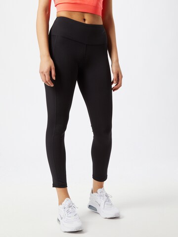 Skinny Pantalon de sport Marika en noir : devant