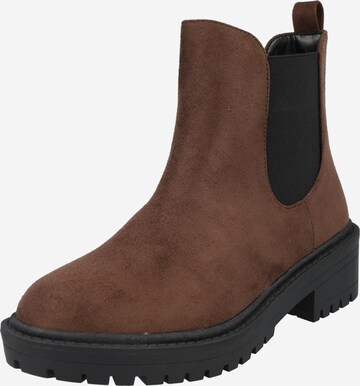 Chelsea Boots 'RADAR' Raid en marron : devant