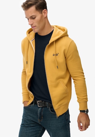 Veste de survêtement 'Essential' Superdry & Co en marron