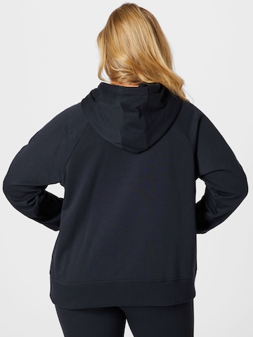 UNDER ARMOUR Athletic Sweatshirt in Black