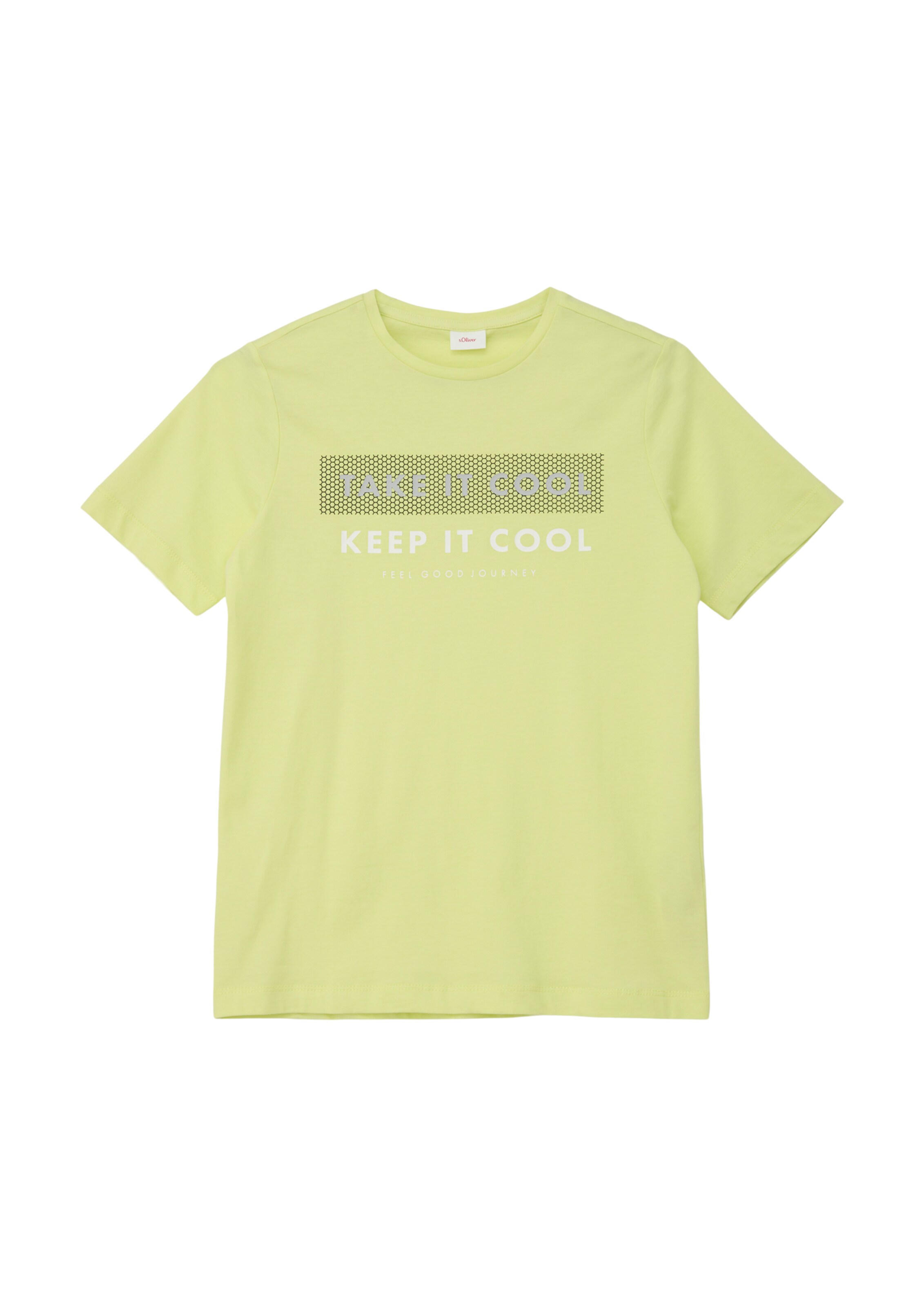 T-Shirt s.Oliver en vert : devant