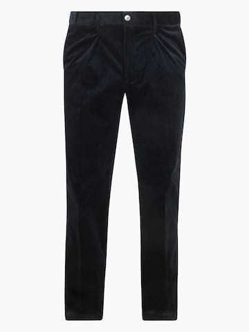 Profuomo Slim fit Chino trousers in Blue: front