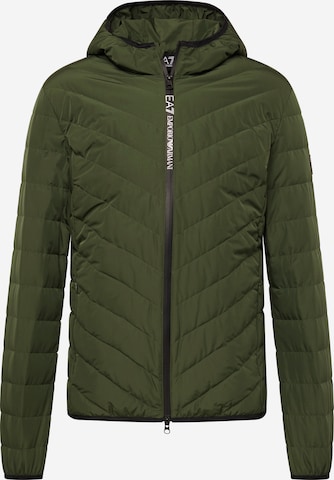 EA7 Emporio Armani - Casaco de inverno em verde: frente