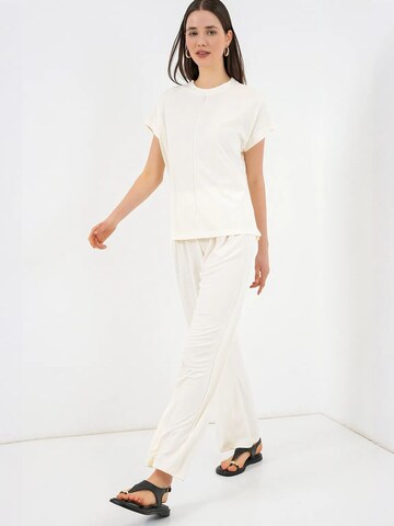 Bigdart Blouse in Wit