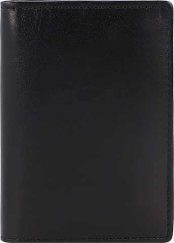 Portamonete 'Cambridge' di LEONHARD HEYDEN in nero: frontale