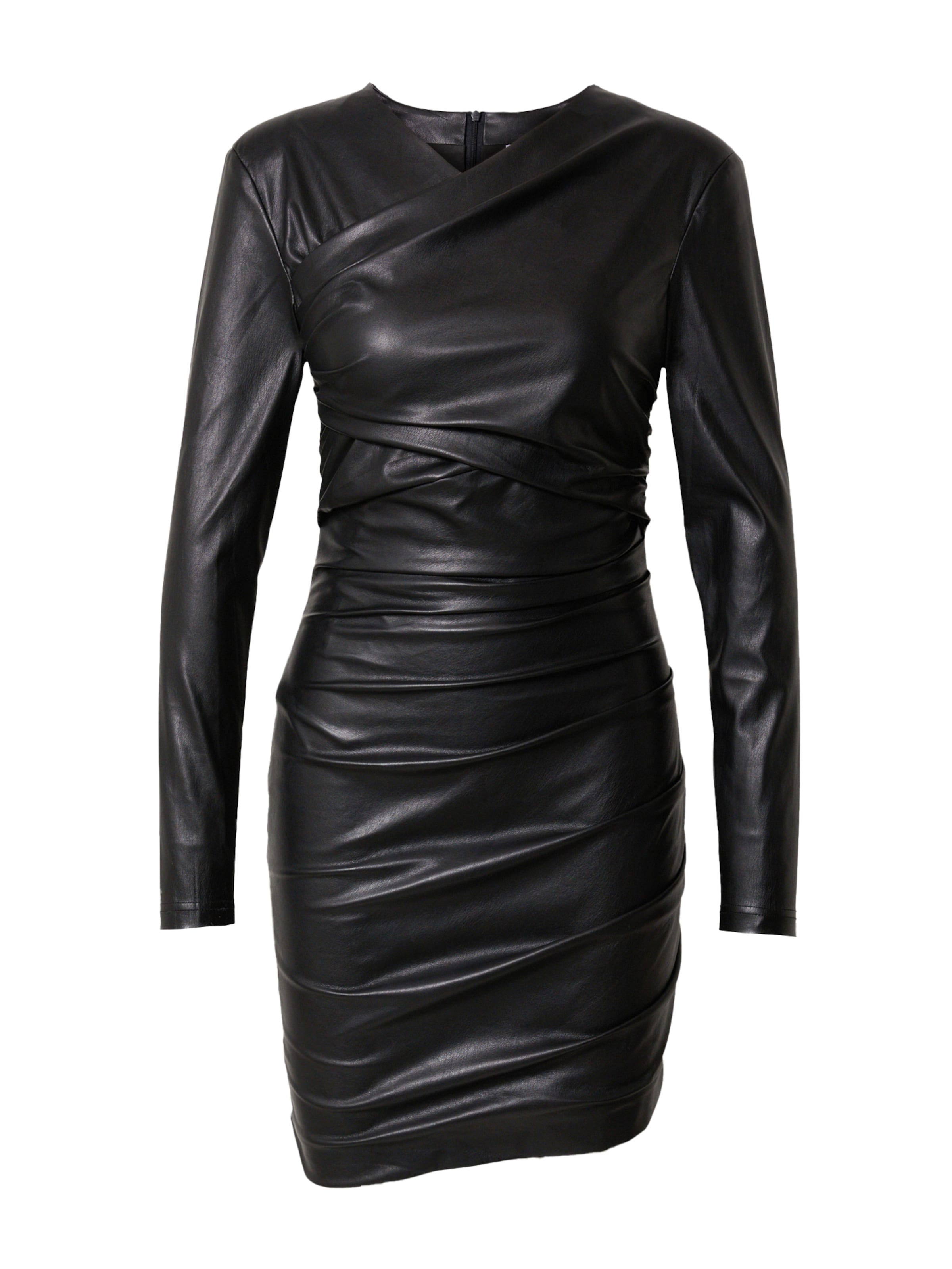 Rochie 'Simona' de la Katy Perry exclusive for ABOUT YOU pe negru: față