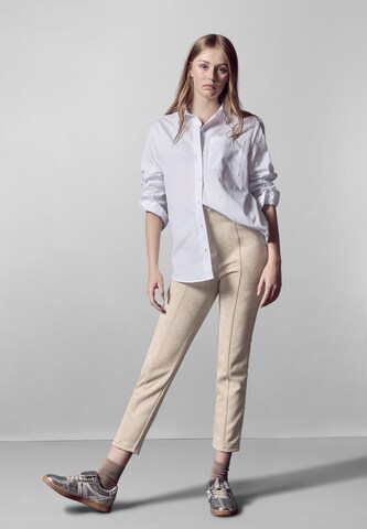 Street One Studio Slim fit Pants in Beige