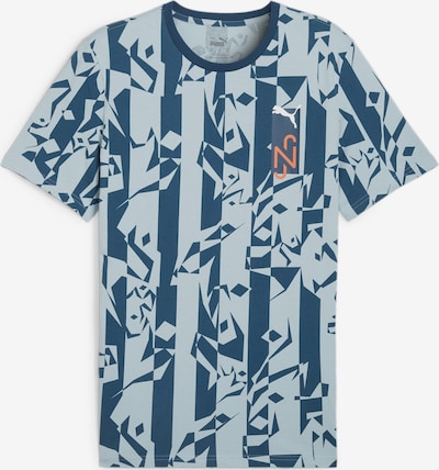 PUMA Funktionsshirt in marine / hellblau / orange / weiß, Produktansicht