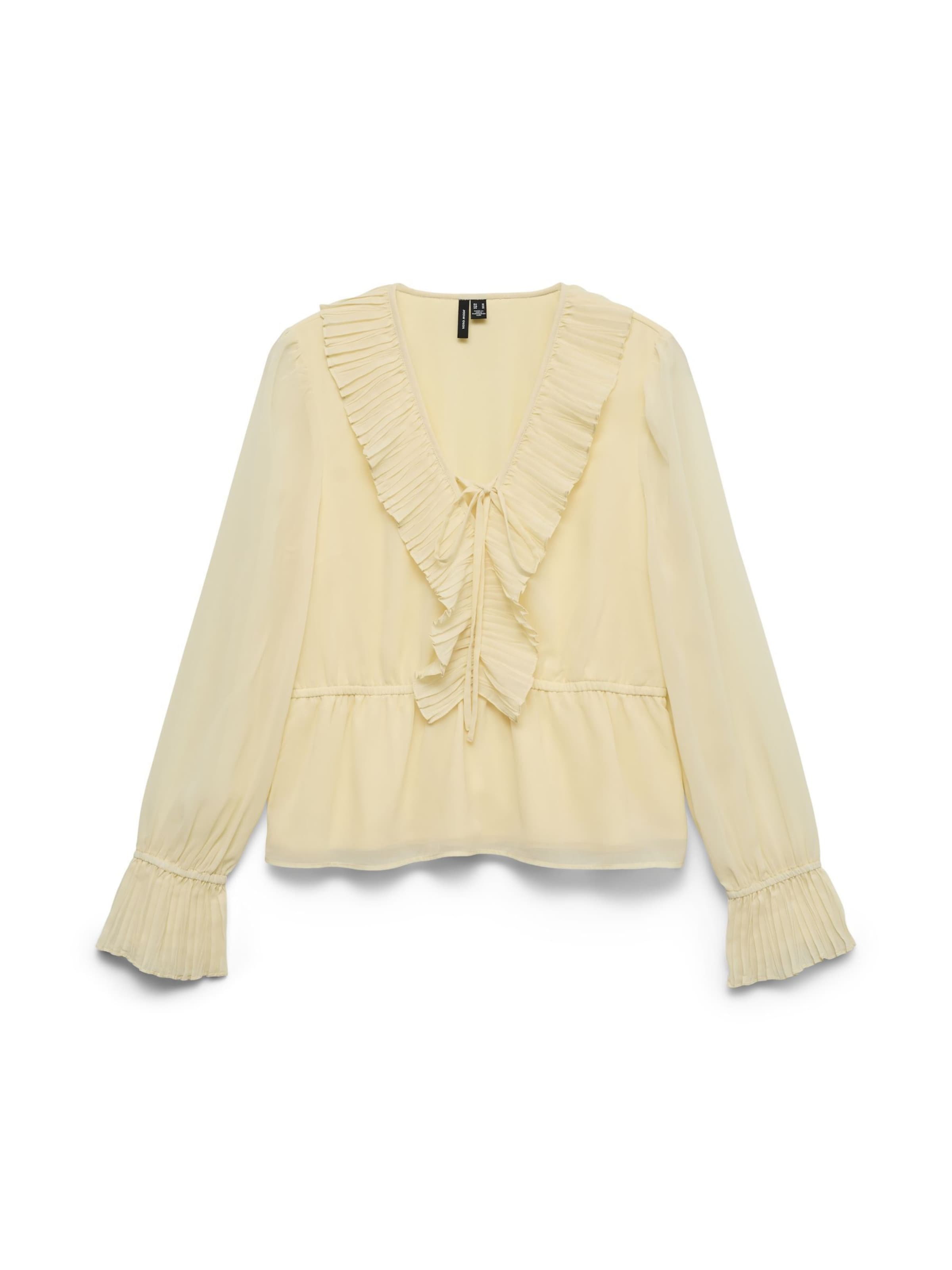 Chemisier 'VMDora' VERO MODA en jaune : devant