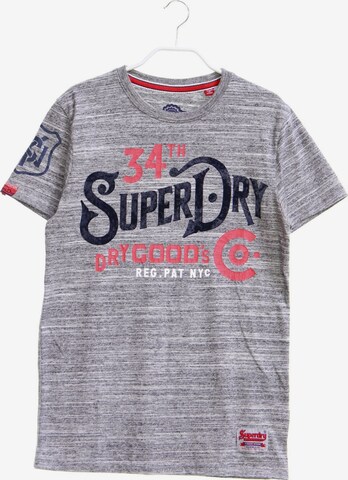 Superdry T-Shirt S in Grau: predná strana