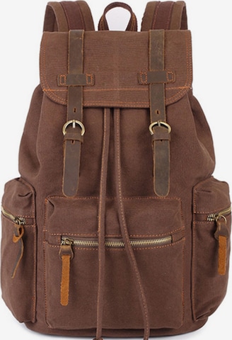 jolar Backpack 'Travel' in Brown: front