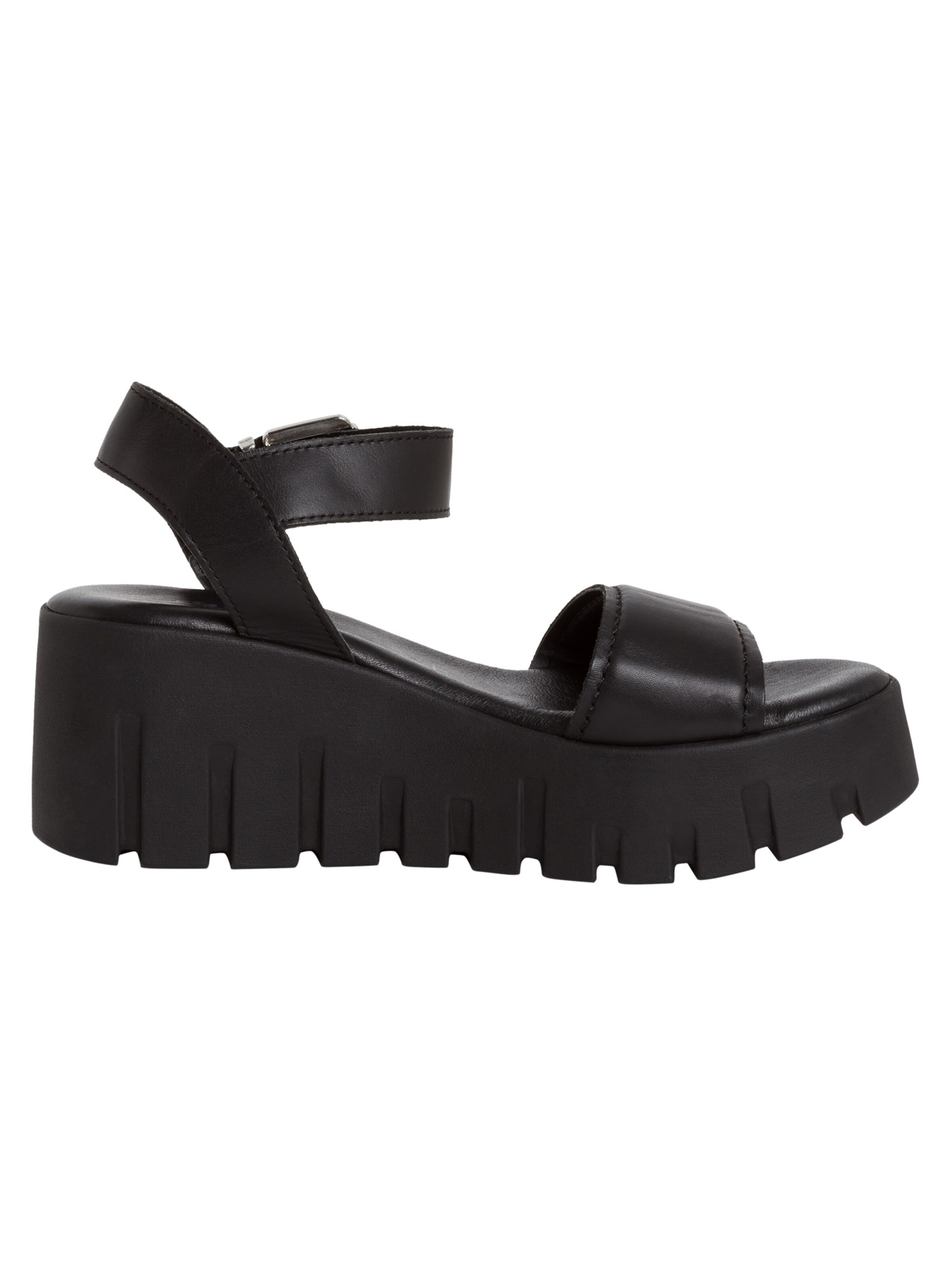 Sandales à lanières Tamaris en noir