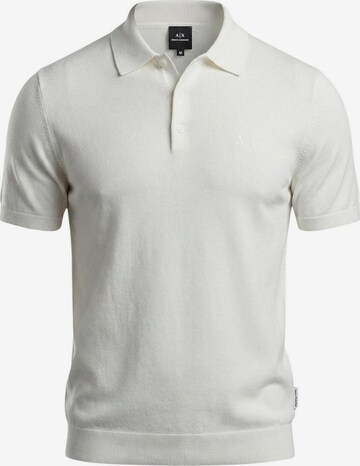 ARMANI EXCHANGE - Camiseta 'KNIT 8NZF5D ZM3JZ' en blanco: frente