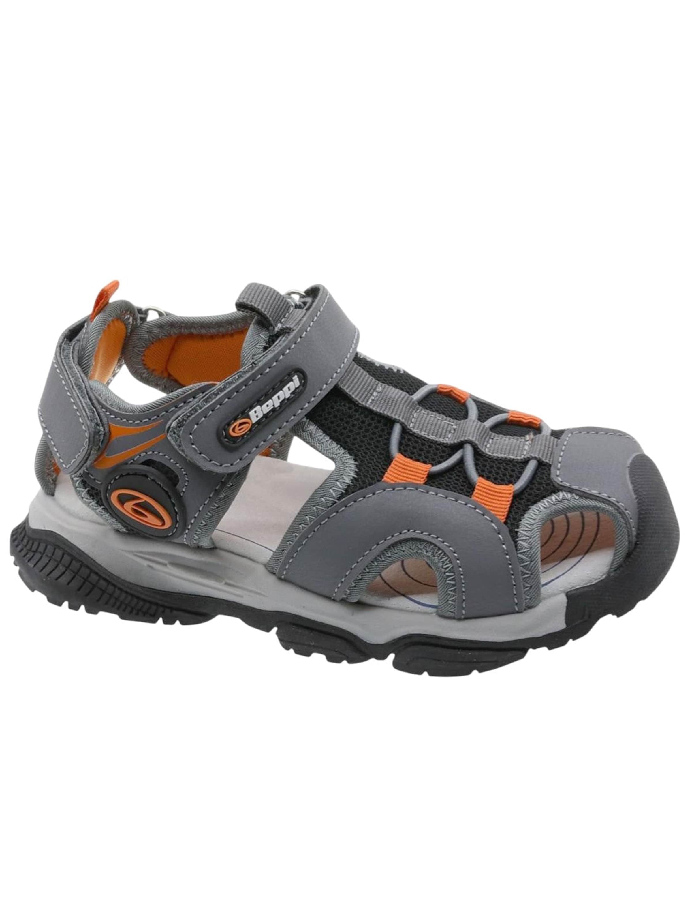 Beppi Offene Schuhe 'Casual Sandal' in Grau: Vorderseite