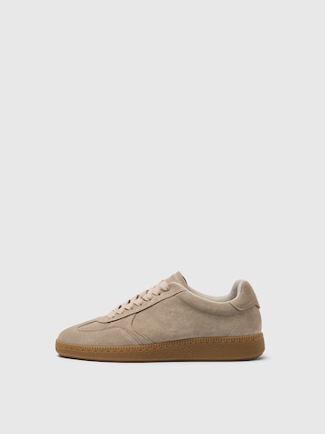 Baskets basses SELECTED FEMME en beige