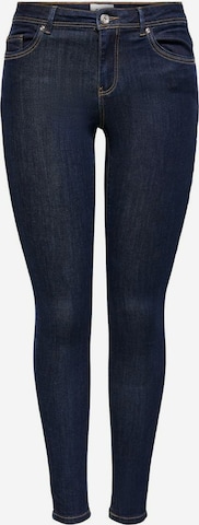 ONLY Skinny Jeans 'Wauw' in Blauw