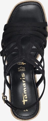 TAMARIS Sandals in Black