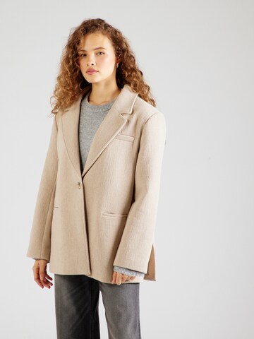 Manteau mi-saison 'Hermina' modström en beige : devant