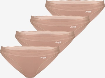 SLOGGI Slip 'Go Blush' in Beige: Vorderseite