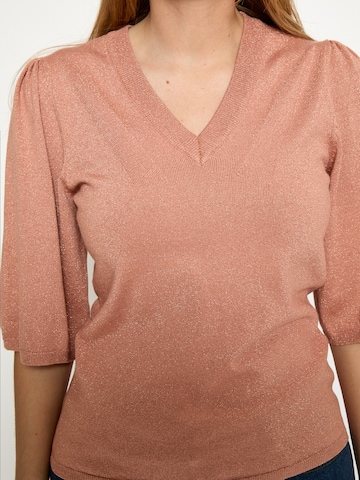 Peppercorn Shirt 'Glenda' in Beige
