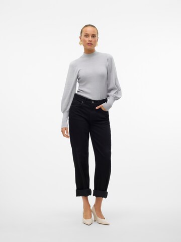 VERO MODA Sweater 'Holly Karis' in Grey