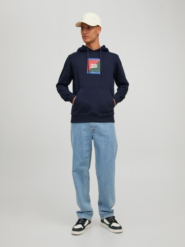 JACK & JONES Sweatshirt 'Becks' in Blau