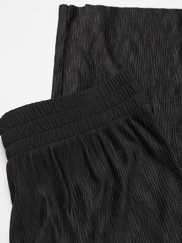 MANGO Wide leg Pants 'PILI' in Black