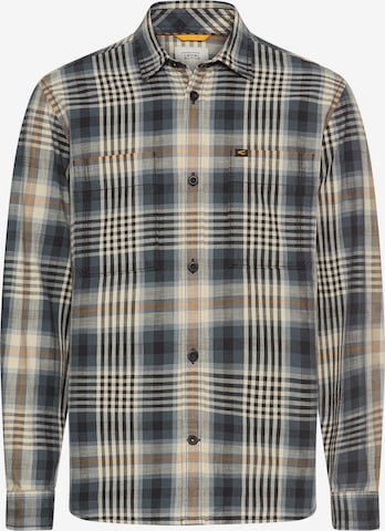 CAMEL ACTIVE Button Up Shirt in Grey: front