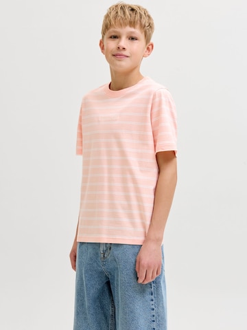 Jack & Jones Junior - Camiseta 'JORNorrebro' en naranja: frente
